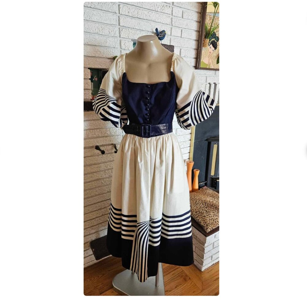 Vintage Victor Costa Sailor Dress